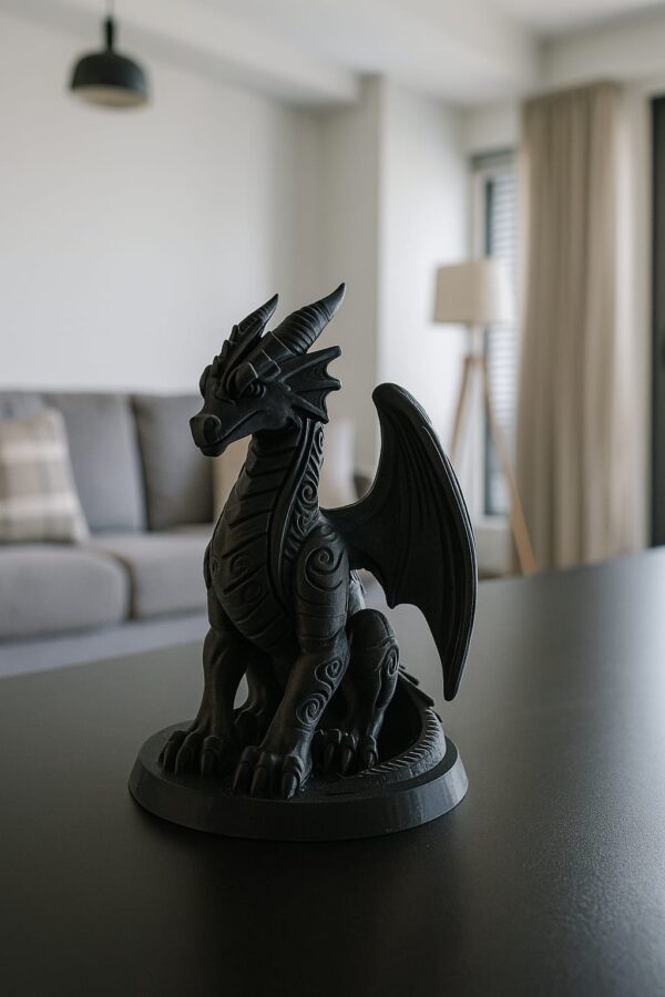 Dragón Decorativo  – Escultura Épica de Fantasía - Image 2